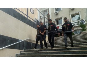 Ambulans hırsızı adliyeye sevk edildi