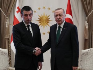Cumhurbaşkanı Erdoğan, Gürcistan Başbakanı Gakharia ile görüştü