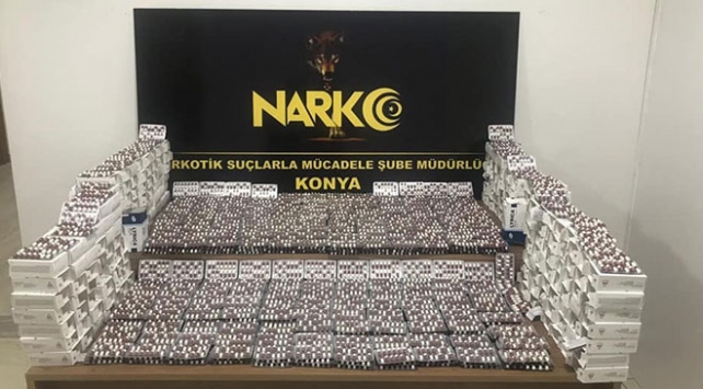 Konya'da uyuşturucu operasyonu