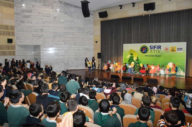 Sıfır Atık Projesinde en çok atık pil toplayan okullar ödüllendirildi