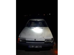 Araç ineğe çarptı: 1 yaralı