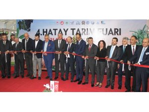 Hatay Tarım Fuarı açıldı