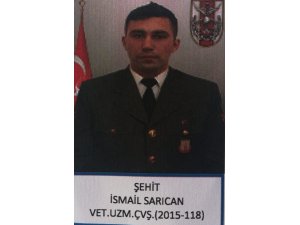 Şehit Uzman Çavuş Sarıcan memleketine uğurlanıyor