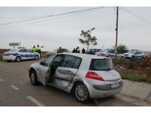 Tekirdağ’da zincirleme kaza: 1 yaralı