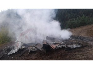 Çatalzeytin’de ev yangını