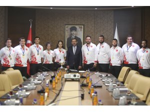 Bakan Kasapoğlu, TSSF heyetini kabul etti