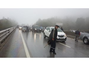 Bursa’da ’sis’ kazası: 5 yaralı