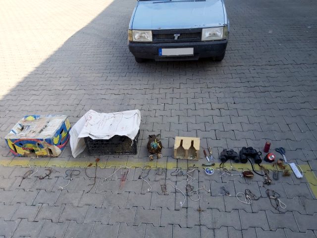 Konya'da usulsüz avlanan iki kişiye 20 bin lira ceza kesildi