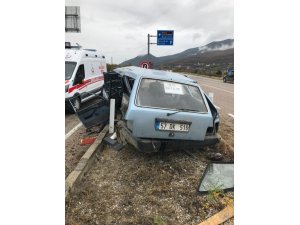 Boyabat’ta trafik kazası: 1 ölü