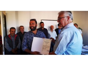 Mesleki yeterlilik belgelerini aldılar