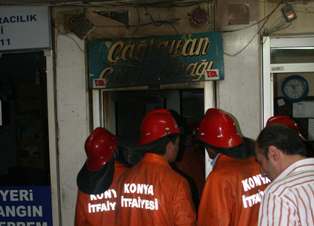 Çay ocağında patlama: 1 yaralı