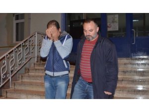 Poşetli telefon hırsızı yakalandı