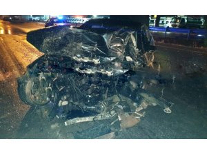 KKTC’de trafik kazası : 2 ölü