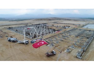 700 kişiye istihdam sağlayacak tesisin temeli atıldı