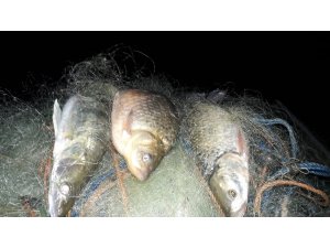 Konya'da baraj gölünde denetimler