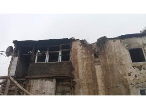 Konya’da ev yangını