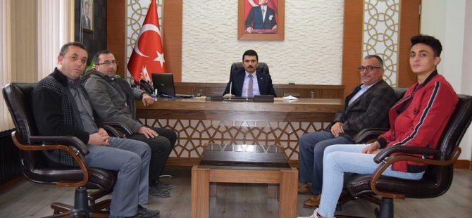 Gezlevispor’dan Kaymakam Gilan’a ziyaret