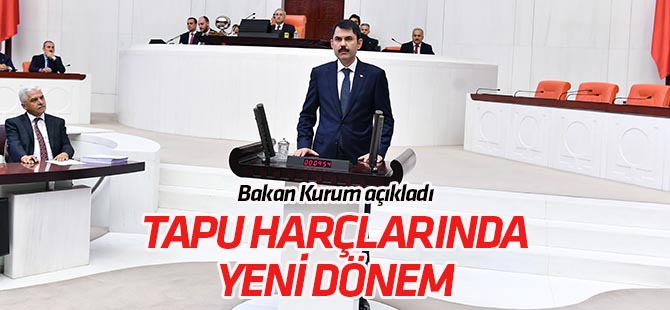 Tapu harcı gerçek değer üzerinden alınacak