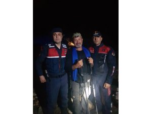 Fethiye’de kaybolan tatilciyi jandarma buldu