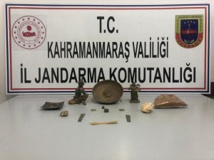 Kahramanmaraş’ta tarihi eser operasyonu