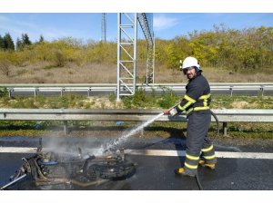 Lüleburgaz’da motosiklet kazası: 1 ölü