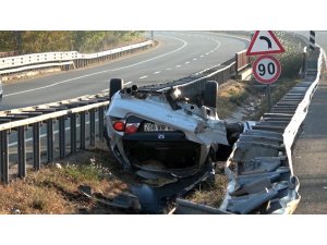 Üniversiteli genç kazada feci şekilde can verdi, 5 arkadaşı yaralandı