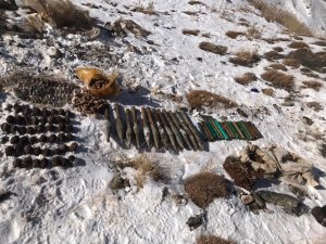 Van’da PKK/KCK cephaneliği imha edildi