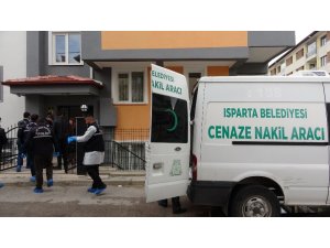 Isparta’ya kızını ziyarete gelen baba apartta ölü olarak bulundu