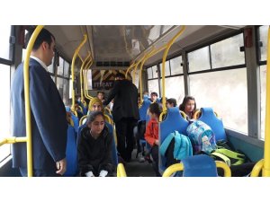 Derebucak’ta öğrenci servisleri denetlendi