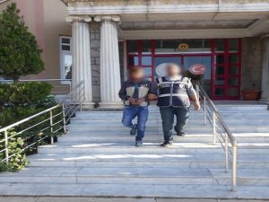 Didim’de otelden malzeme çalan hırsız tutuklandı