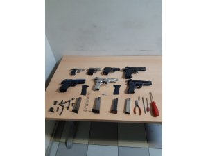 Gaziantep’te silah kaçakçılarına operasyon: 3 gözaltı