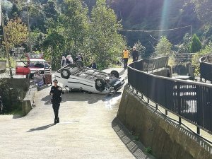 El frenini çekmeye unutunca...