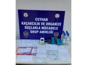 Ceyhan’da tefecilik operasyonunda 1 gözaltı