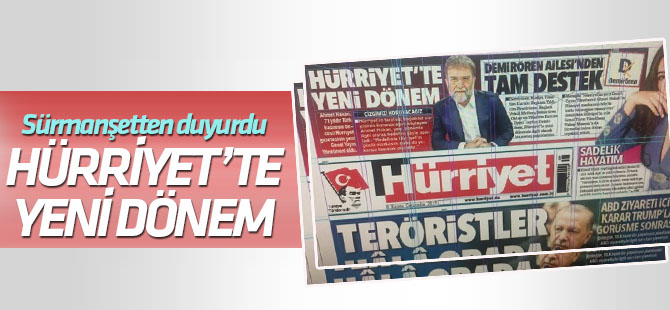 Hürriyet'te "Ahmet Hakan" dönemi