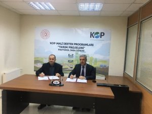 Beyşehir'de "KOP seralarında üretim, tarımdaki bereketim" projesi