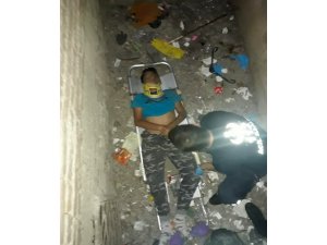 4. kattan havalandırma boşluğuna düşen çocuk ağır yaralandı