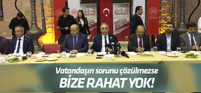 Vali Toprak: Vatandaşız sorunu çözülmezse bize rahat yok!