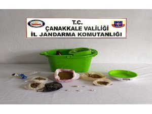 Çanakkale’de uyuşturucu operasyonu: 2 gözaltı