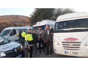 Okul servis denetimleri aralıksız devam ediyor