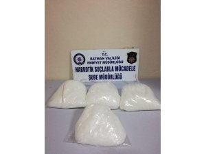 Batman’da 7 kilo 750 gram uyuşturucu madde ele geçirildi