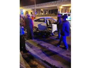 Çaykur Rizespor’lu Dimitris kaza yaptı