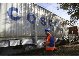 China Railway Express Bulgaristan'a geçiş yaptı