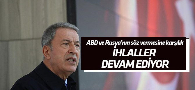 "YPG/PKK Suriye'nin kuzeyinde ihlallerine devam ediyor"