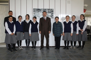 Taşcı kursiyerleri ziyaret etti