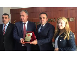 MHP Konya İl Başkanlığında devir teslim töreni