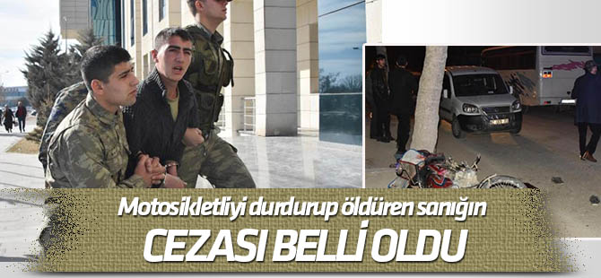 Konya'da motosikletliyi durdurup bıçaklayarak öldüren sanığa 12 yıl 6 ay hapis