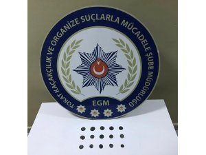 Niksar’da Bizans ve Osmanlı Dönemine ait sikkeler ele geçirildi