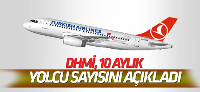 Hava yoluyla taşınan yolcu sayısı 10 ayda 180 milyonu geçti