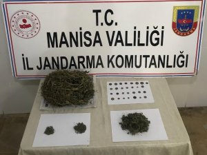 Jandarmadan esrar ve tarihi eser operasyonu
