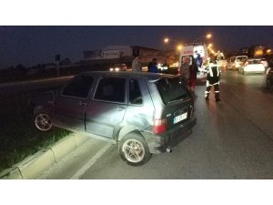 Samsun’da trafik kazası: 1 yaralı